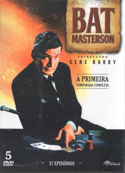 Imagem de Box DVD Bat Masterson - Gene Barry - Primeira Temporada