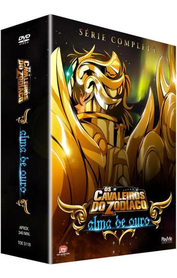 Imagem de Box Dvd Os Cavaleiros Do Zodiaco Alma De Ouro Série Completa