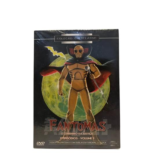 Imagem de Box fantomas o guerreiro da justiça vol 03 - 03 dvds