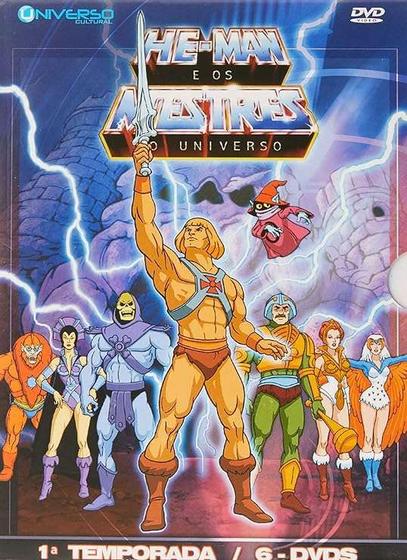 Imagem de Box He-man Os Mestres Do Universo 1ª Temporada (6 DVDs)