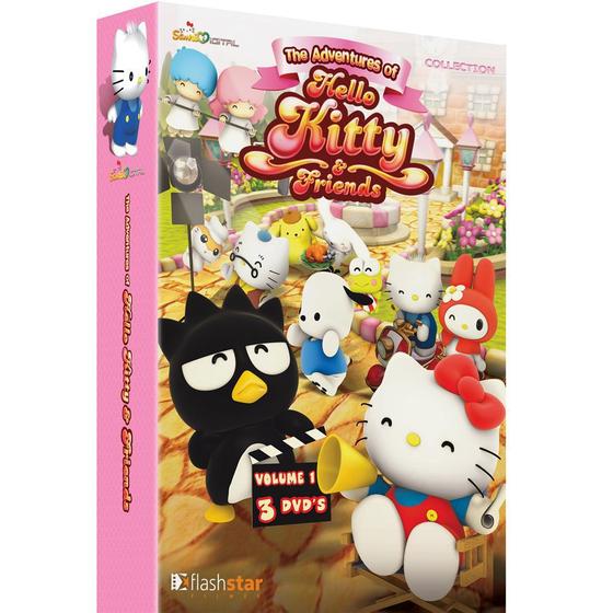 Imagem de Box Hello Kitty e Friends 3 DVDs