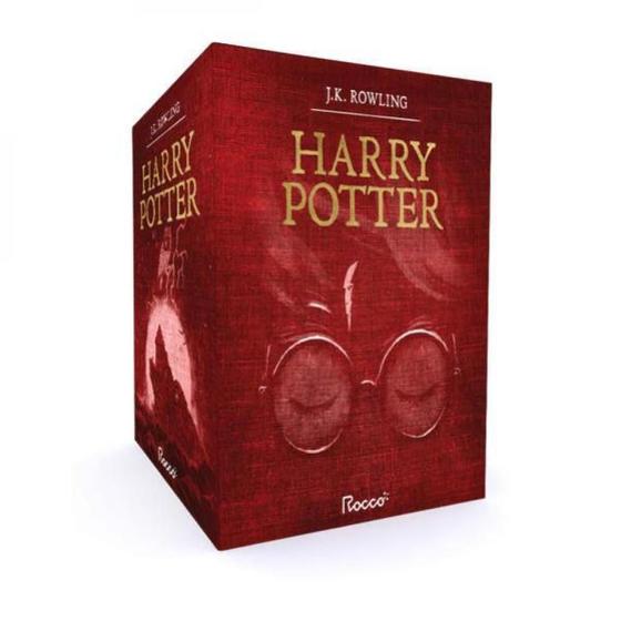 Box Livros J.K. Rowling Harry Potter Premium Vermelho Menor preço em Box Livros J.K. Rowling Harry Potter Premium Vermelho
