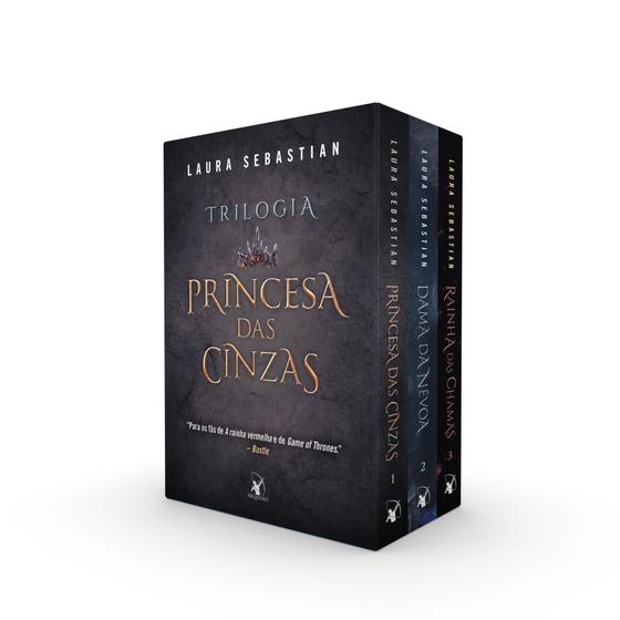 Imagem de Box Livros Trilogia Princesa das Cinzas Laura Sebastian