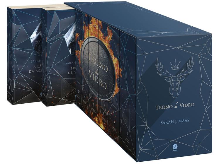 Box Livros Trono de Vidro Sarah J. Maas com Marcadores de Página Menor preço em Box Livros Trono de Vidro Sarah J. Maas com Marcadores de Página