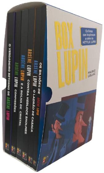 Imagem de Box - Lupin (6 Livros) - Pé da Letra