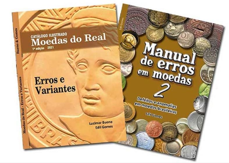 Imagem de Box Moedas Real: Erros E Variantes + Manual De Erros - Edil Gomes