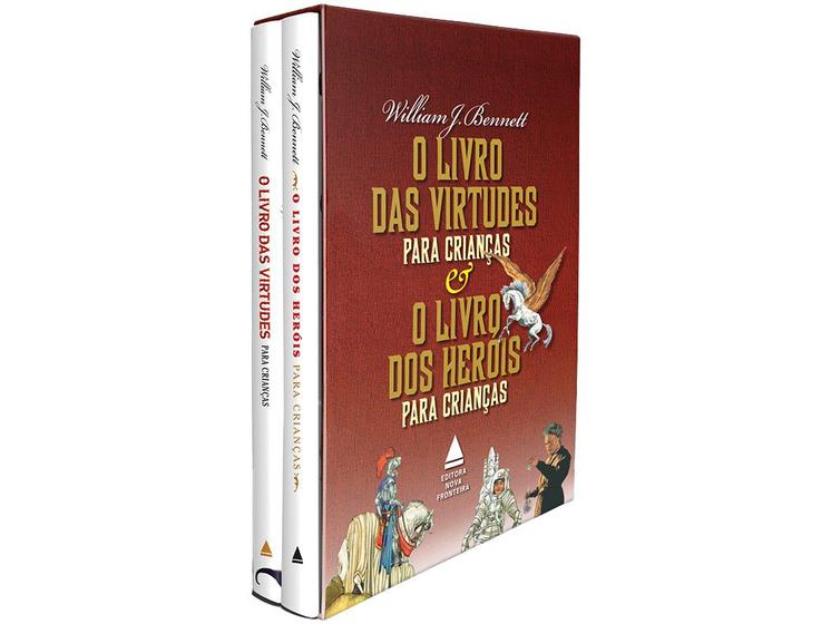 Imagem de Box O Livro das Virtudes e dos Heróis William Bennett