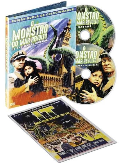 Imagem de Box O Monstro Do Mar Revolto - Digipack Duplo 2 Dvd'S + Card