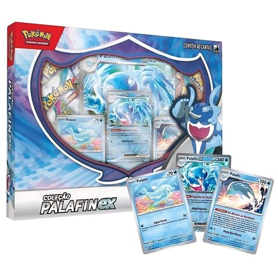 Imagem de Box Pokemon TCG Palafin Ex Copag - 34709