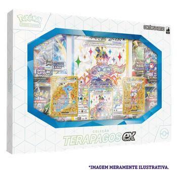 Box Pokémon TCG Terapagos Ex Cartas Coleção Portugues Copag - Casa dos Fogões Menor preço em Box Pokémon TCG Terapagos Ex Cartas Coleção Portugues Copag - Casa dos Fogões