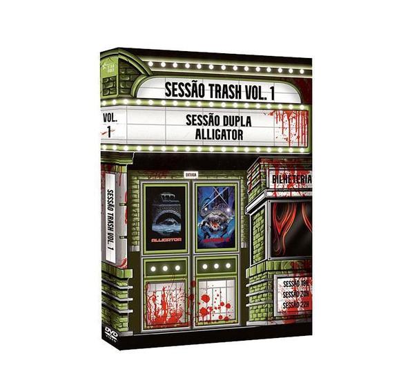 Imagem de Box Sessão Trash: Alligator 1 E 2 - Dvd Duplo + Luva E Cards