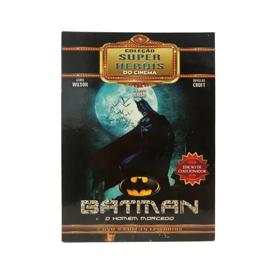 Imagem de Box slim batman o homem morcego coleção super heróis do cinema - ed. colecionador