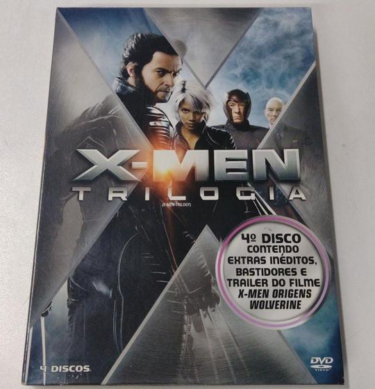 Imagem de box trilogia x-men + wolverine origens dvd original lacrado - fox