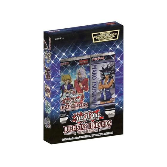 Imagem de Box Yu-Gi-Oh! Duelistas Lendários Temporada 1 cards cartas Yugioh Konami em português - 083717849056