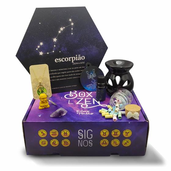 Imagem de Box Zen - Kit de Produtos com Caixa Surpresa: Edição Signos -  