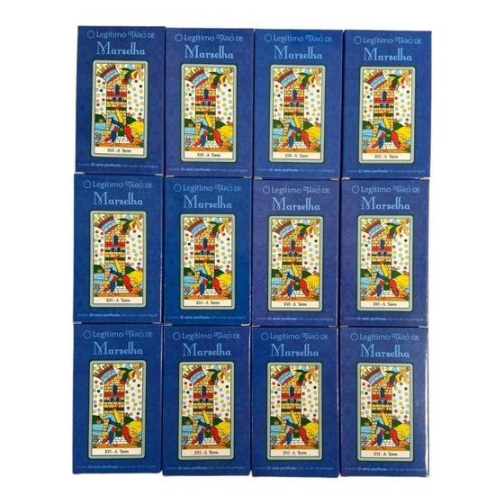 Imagem de Box12 Tarot Baralho Marselha Waite 22 Cartas- Escolha Modelo