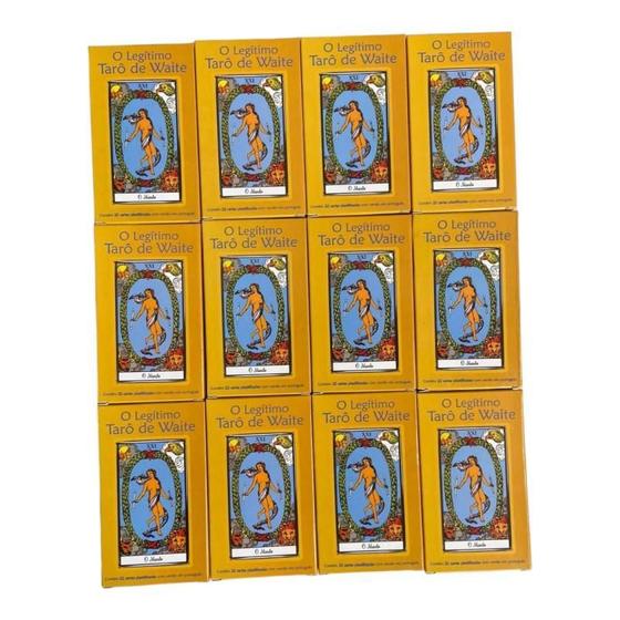 Imagem de Box12 Tarot Baralho Marselha Waite 22 Cartas- Escolha Modelo