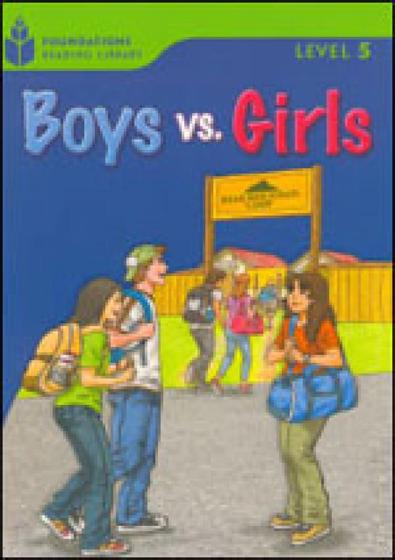 Imagem de Boys vs. girls - foudations reading library - level 5 - THOMSON HEINLE