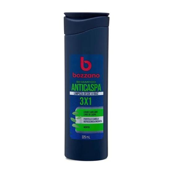 Imagem de Bozzano Shampoo Anticaspa 3x1 325ml