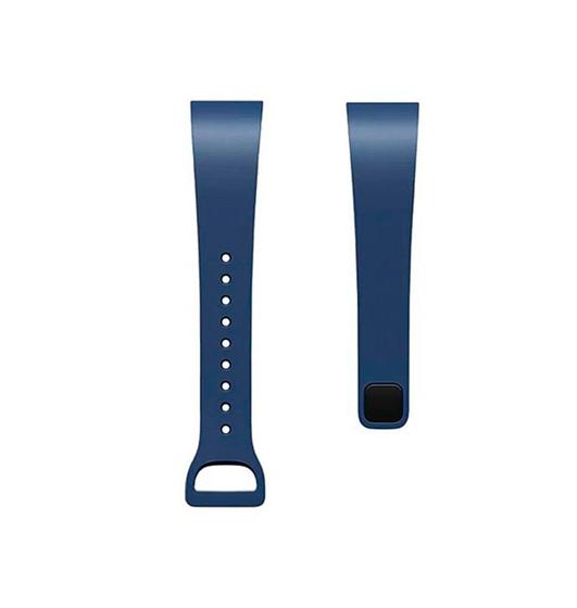 Imagem de Bracelete de silicone para pulseira inteligente mi band 4c azul