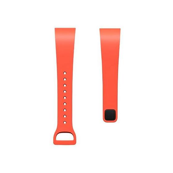 Imagem de Bracelete de silicone para pulseira inteligente mi band 4c laranja