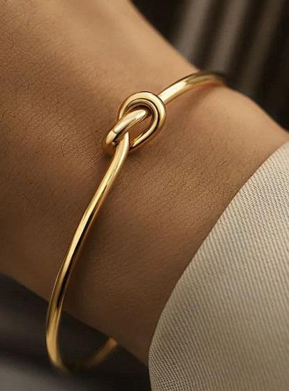 Imagem de Bracelete feminino - banhado a ouro 18k