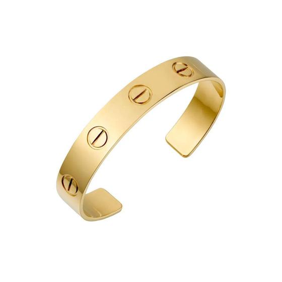 Imagem de Bracelete Love Inspiração Joalheria Banhado A Ouro 18K