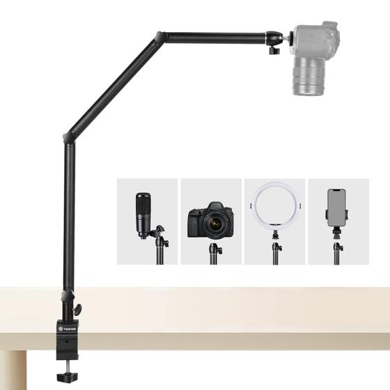 Imagem de Braço articulado com suporte de mesa para câmera TARION TKB01