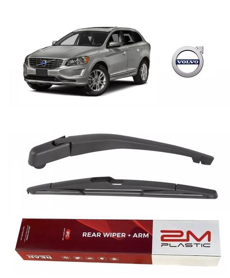 Imagem de Braço com Palheta para Limpador de Parabrisa Traseiro Volvo XC60 2011 2012 2013 2014 2015 2016 2017