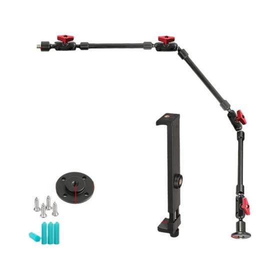Imagem de Braço Magnético Flexível para Smartphone e Câmera - 32" ou 22" - Suporte para Mesa e Parede