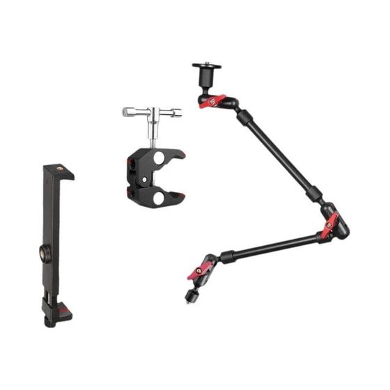 Imagem de Braço Magnético Flexível para Smartphone e Câmera - 32" ou 22" - Suporte para Mesa e Parede