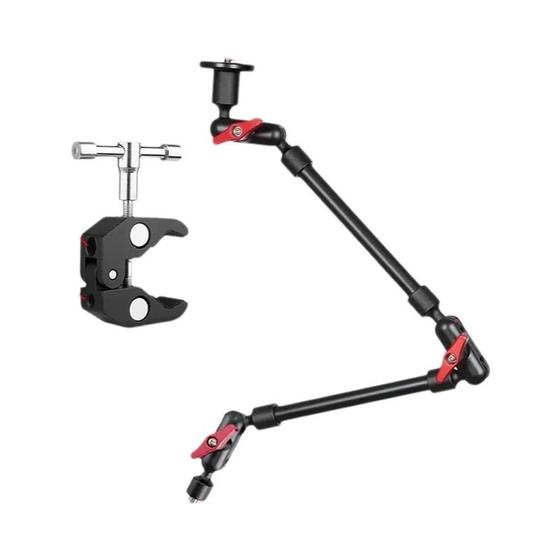 Imagem de Braço Magnético Flexível para Smartphone e Câmera - 32" ou 22" - Suporte para Mesa e Parede