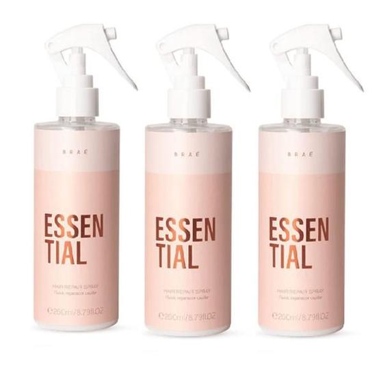 Brae Essential Hair Repair Spray 260ml (3 unidades) BRAÉ Kit de
