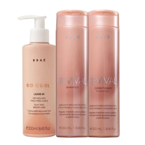 Imagem de Braé Kit - Trio Revival Beach Hair.