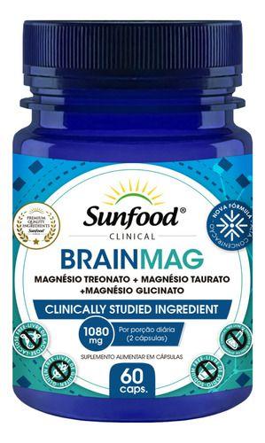 Imagem de Brainmag Magnésio Treonato + Taurato + Glicinato-  Sunfood 