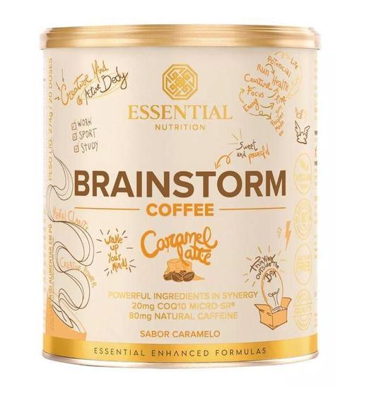Imagem de Brainstorm Coffee (186G) Caramel Latte Essential Nutrition