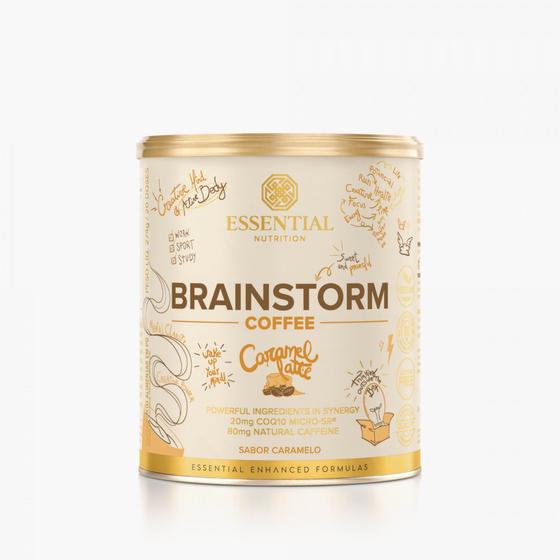 Imagem de BRAINSTORM COFFEE CARAMEL LATTE 274g  20 doses