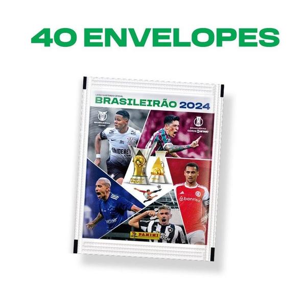 Imagem de Brasileirão 2024 - Kit Com 40 Envelopes