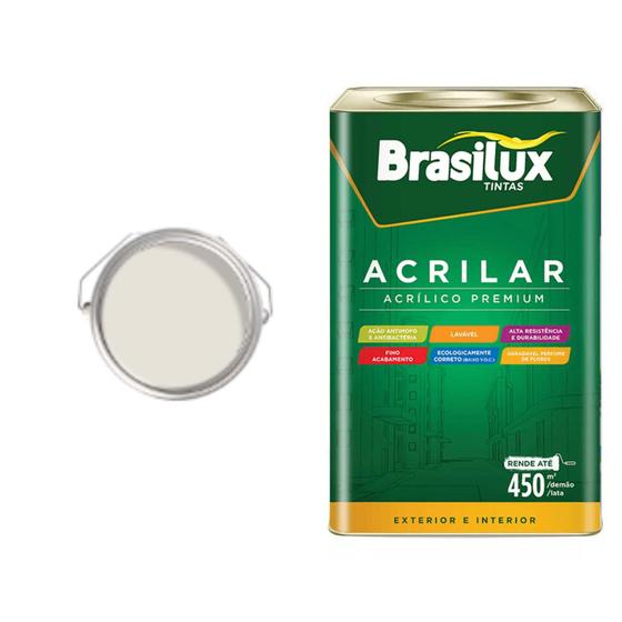 Imagem de Brasilux acrilar acril premium - base a premium fosco lavavel 16,2 litros