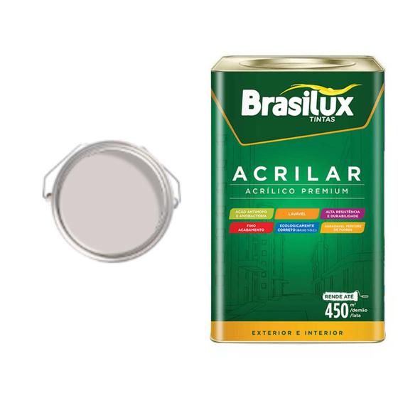 Imagem de Brasilux acrilar acril premium - base a premium fosco lavavel 16,2 litros