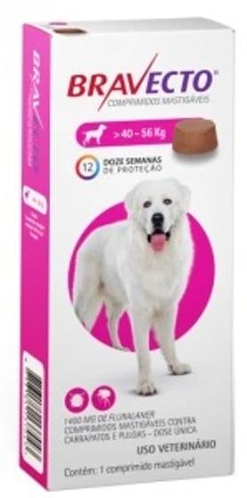 Imagem de Bravecto Anti Pulgas e Carapatos para Cães de 40 a 56 kg