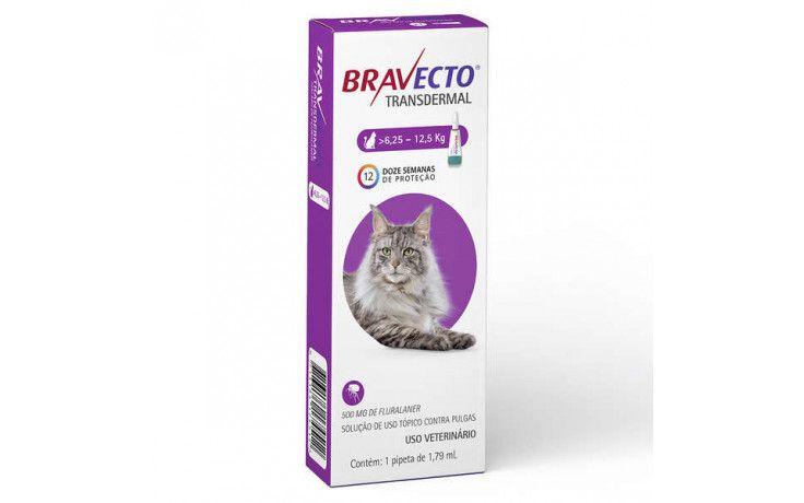 Imagem de Bravecto Para Gatos Anti Pulgas E Carrapatos 6,25 A 12,5kg