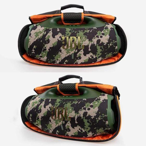 Brcshop Bolsa Case Capa Protetora de Transporte Compatível com JBL Boombox 4 Com Alça de Ombro