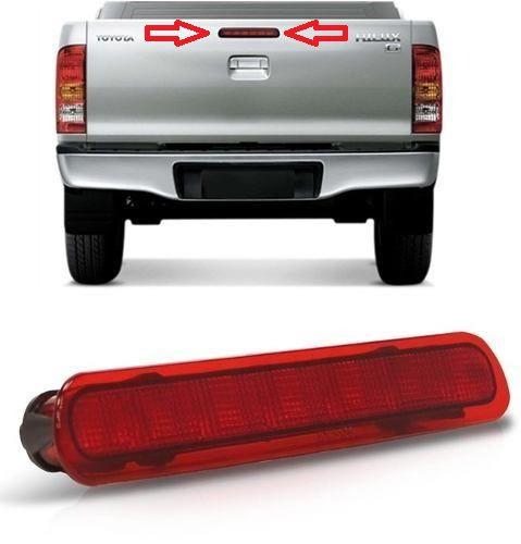 Imagem de Break Light Lanterna Tampa Hilux 2006 2007 A 2015 Vermelho