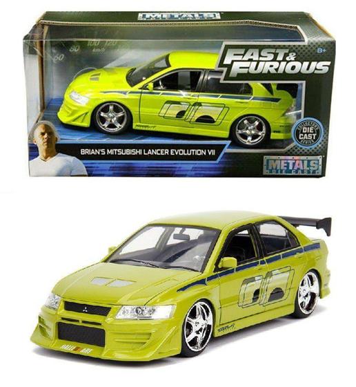 Imagem de Brian's Mitsubishi Lancer Evolution VII - Velozes e Furiosos - 1/24 - Jada