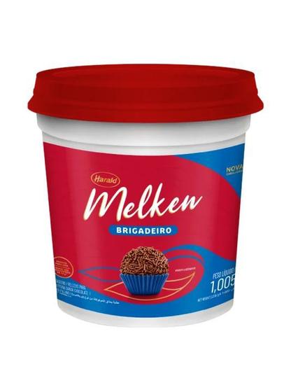 Imagem de Brigadeiro Pronto Melken sabor Chocolate Harald - Pacote 1,005KG