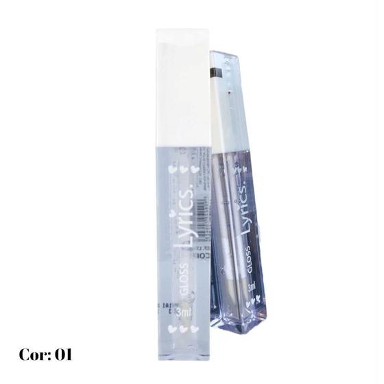 Imagem de Brilho Batom Gloss Labial Com Cor E Brilho 3Ml