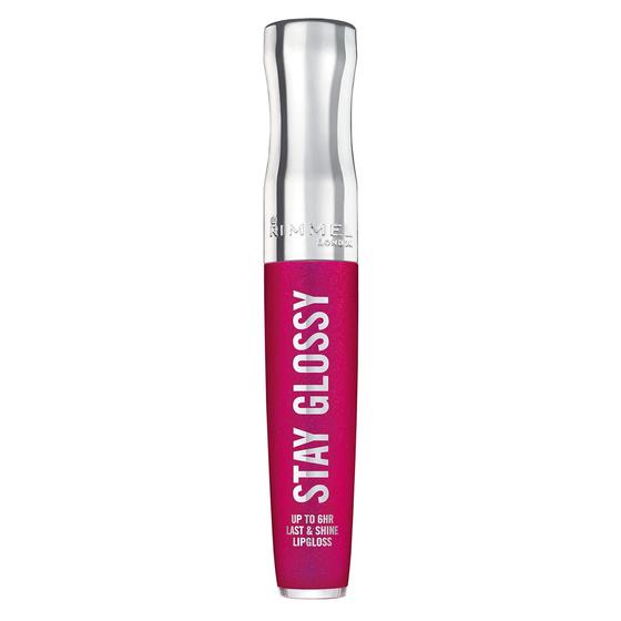 Imagem de Brilho labial Rimmel Stay Glossy 345 Pop Fizz Pink 5,3 ml