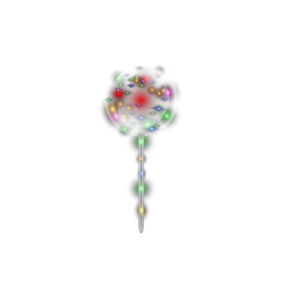 Imagem de Brilho Voador - Balão com LED Bubble Transparente 1 unidade