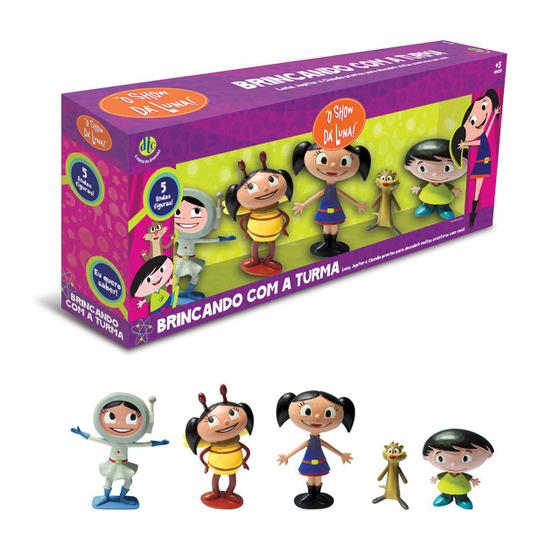 Brincando com O Show da Luna - Kit com 5 Figuras - Original - Dtc ...